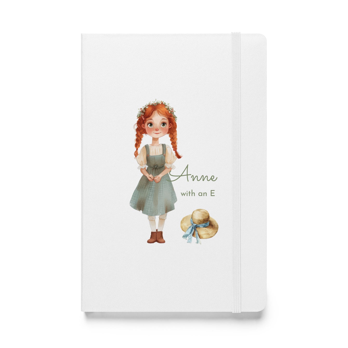 Anne of Green Gables Anne with an E blank hardcover journal