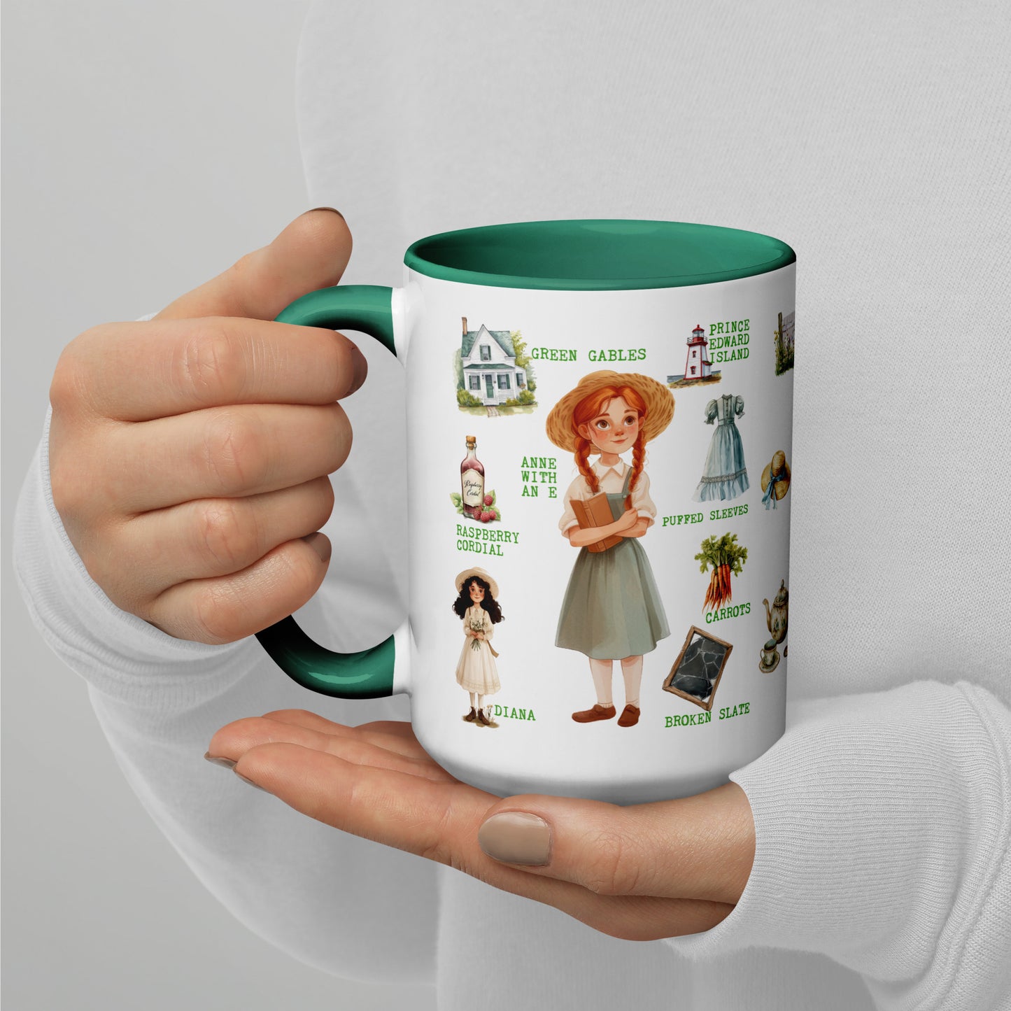 Favorite Anne of Green Gables things mug