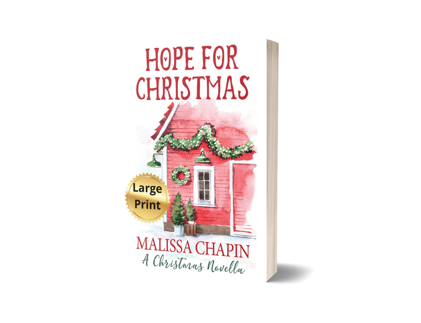 Hope for Christmas Novella Small-town Family frienship novella