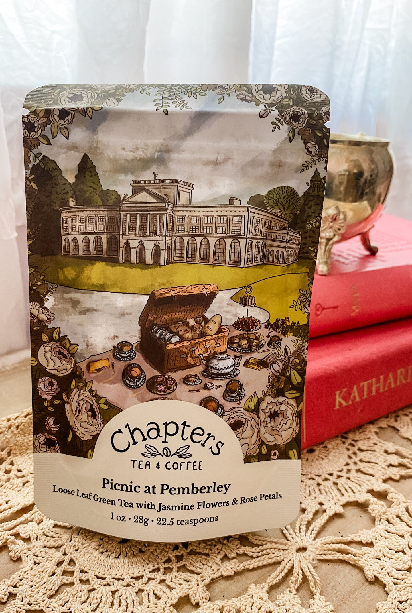 Picnic At Pemberley Pride & Prejudice Jane Austen Handcrafted Loose Leaf Tea