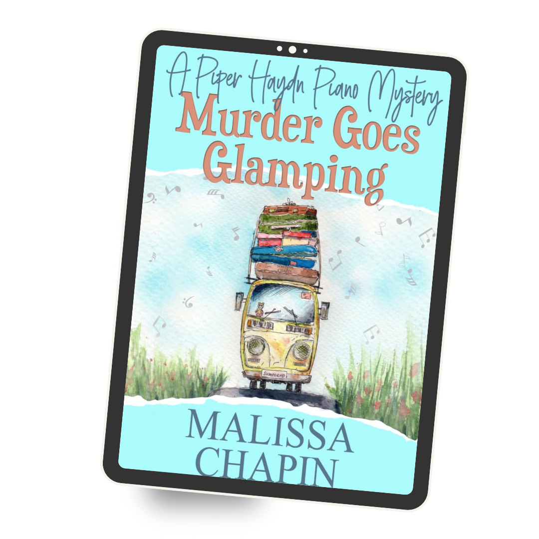 Murder Goes Glamping Cozy Mystery Amateur Sleuth Piper Haydn Cozy Piano Mysteries Book 2