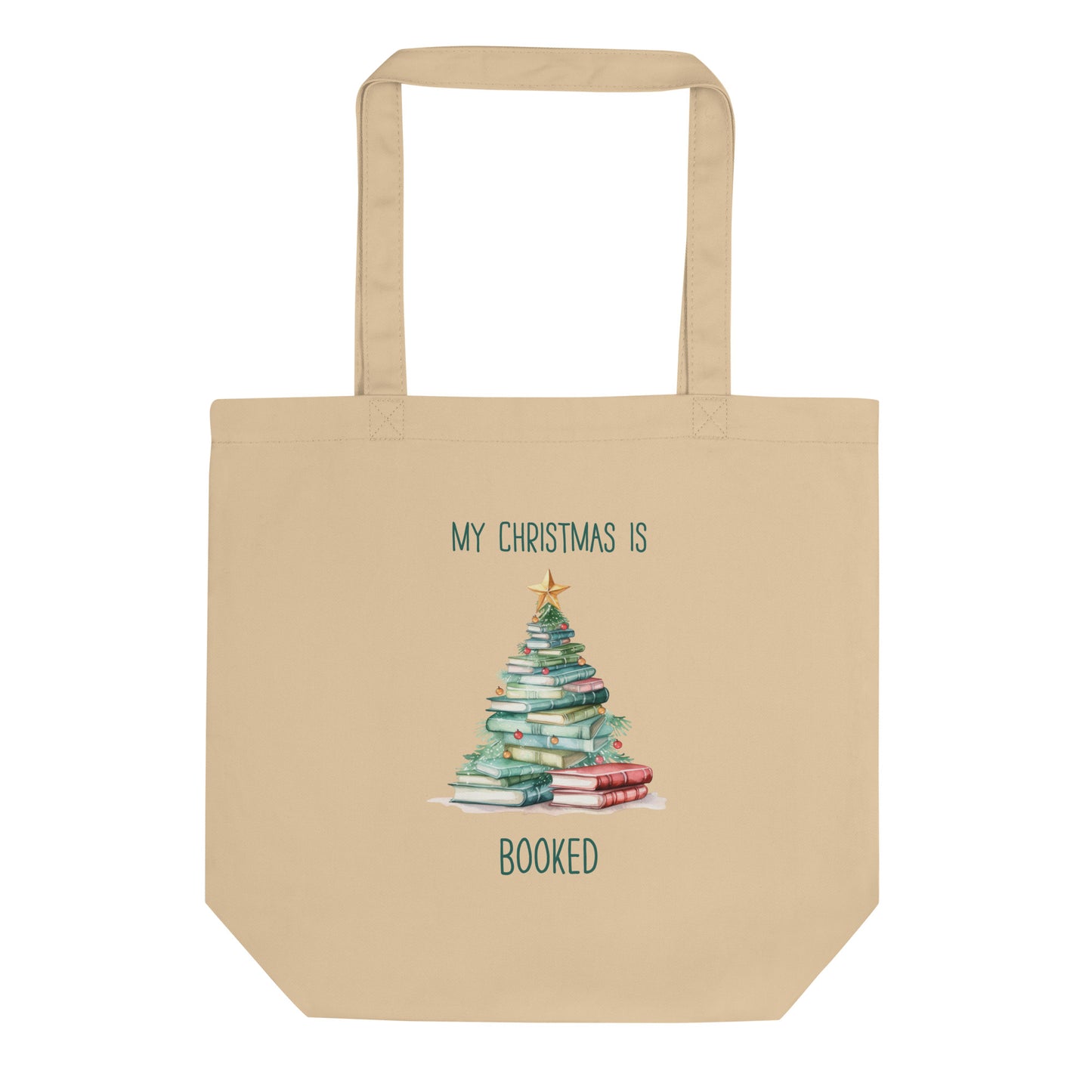 My Christmas is booked cloth bag