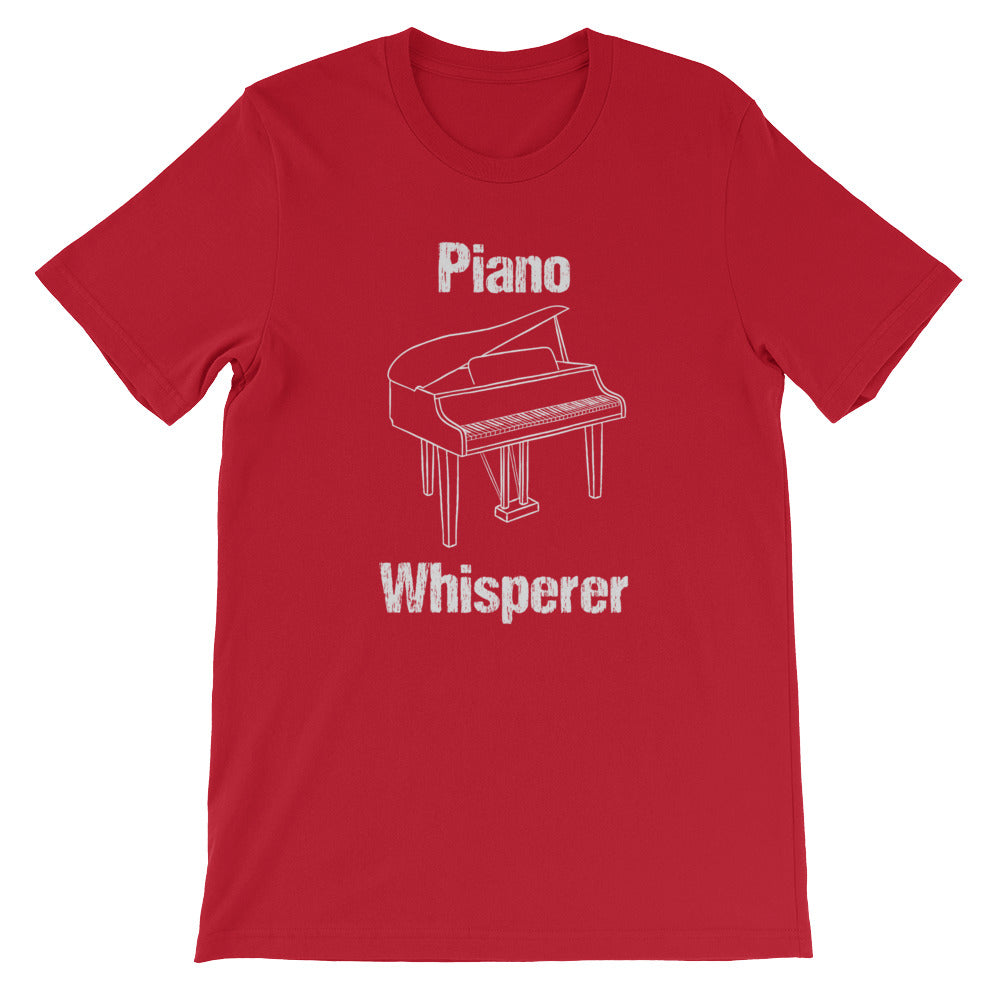 Piano whisperer fun shirt pianist gift