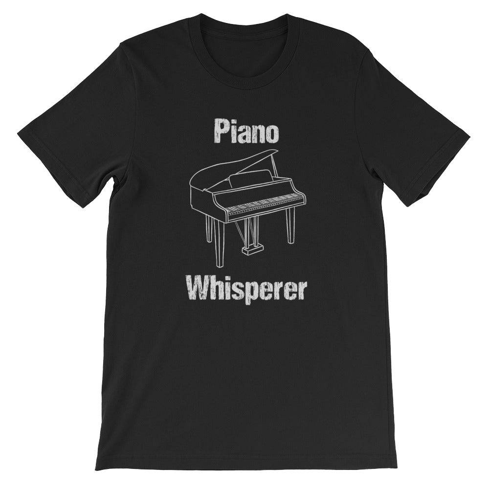Piano whisperer fun shirt pianist gift