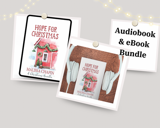 Hope for Christmas ebook and audiobook bundle Small town Wisconsin romance Malissa Melissa Chapin 