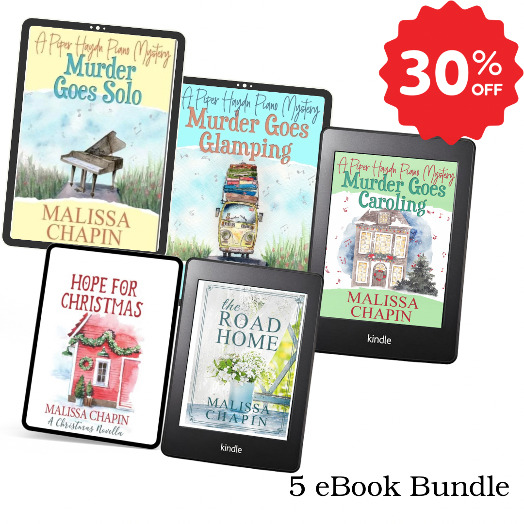 5 ebook bundle 3 Piper Haydn mysteries, The Road Home, and Hope for Christmas