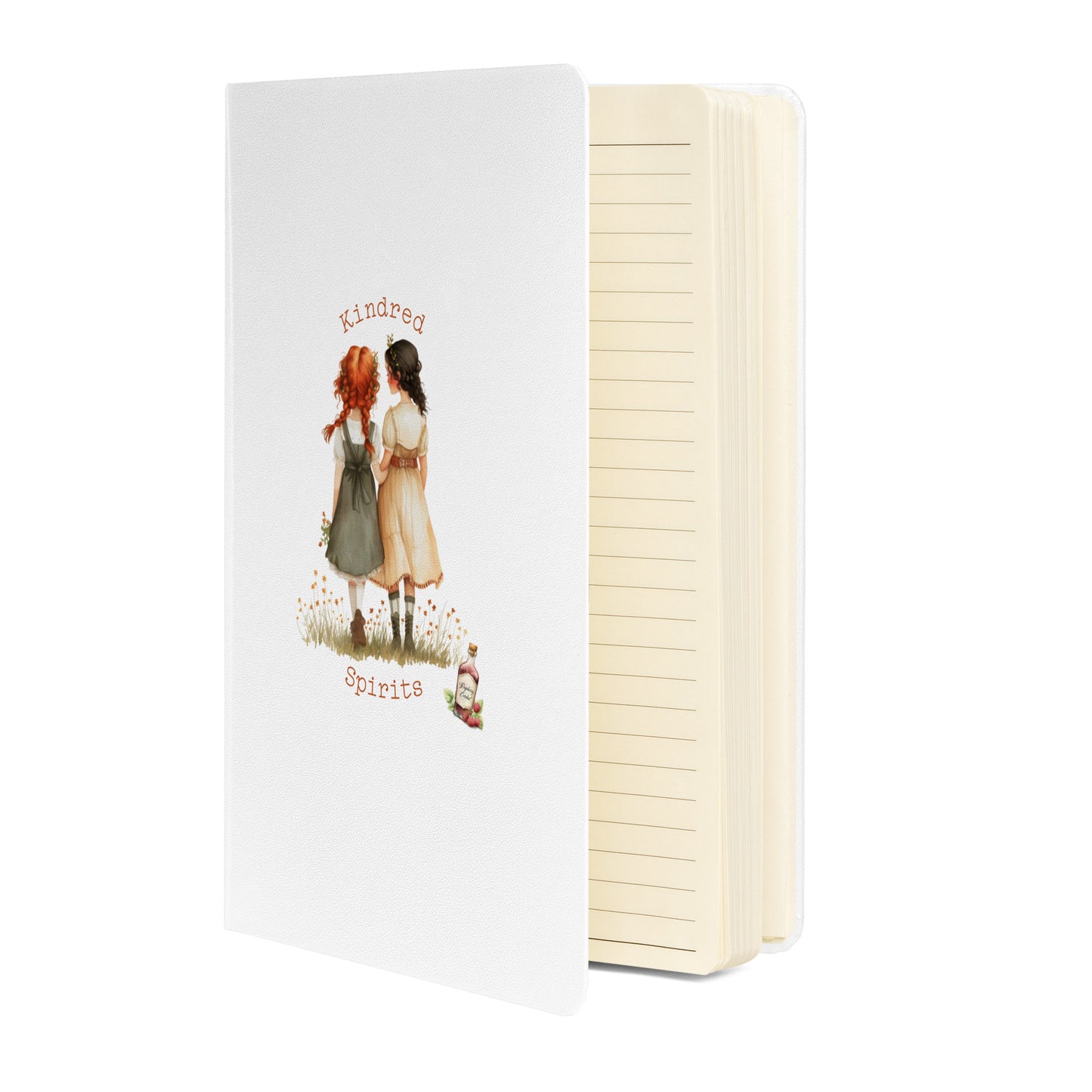Anne and Diana blank hardcover journal 
